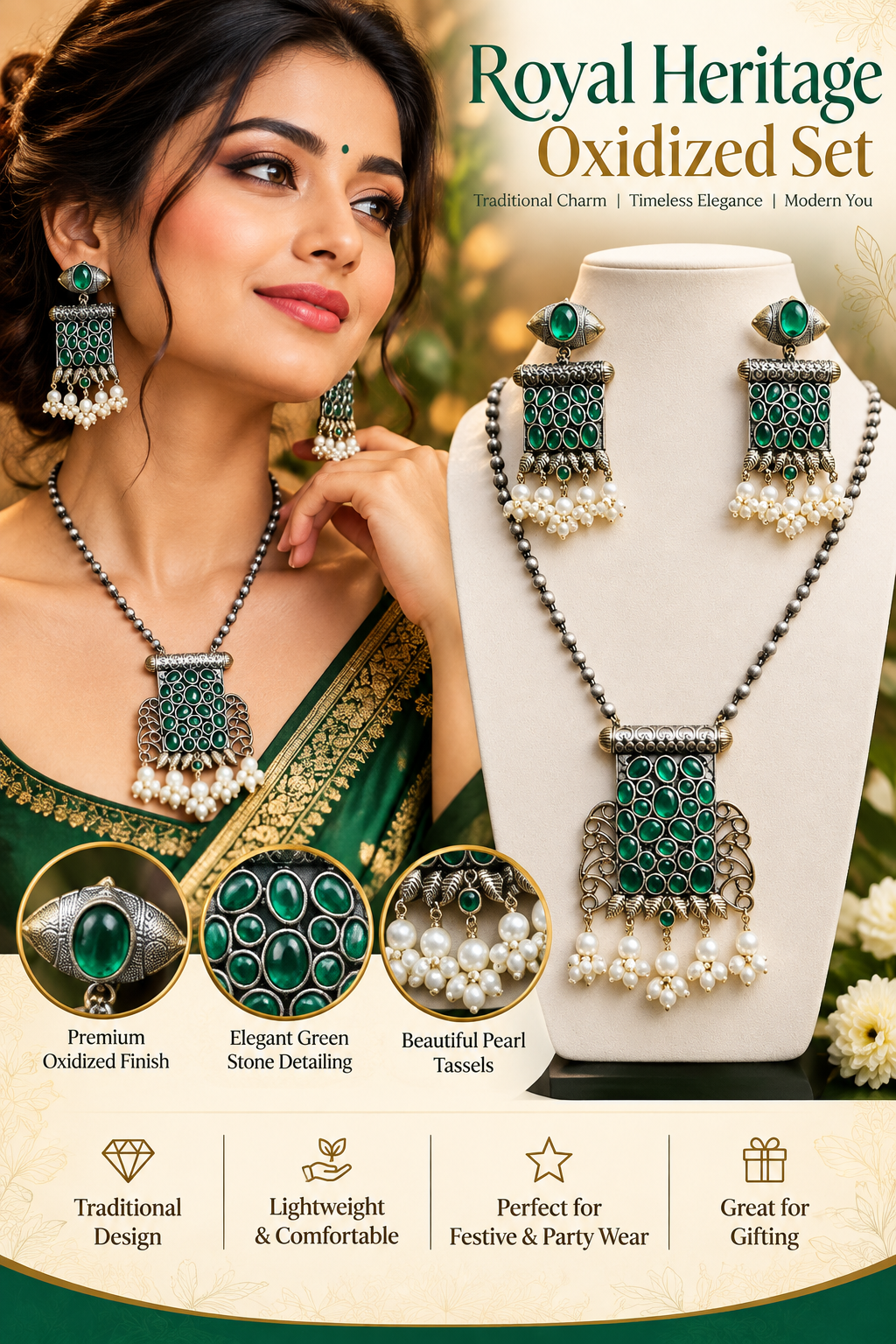 ROYAL HERITAGE OXIDIZED SET