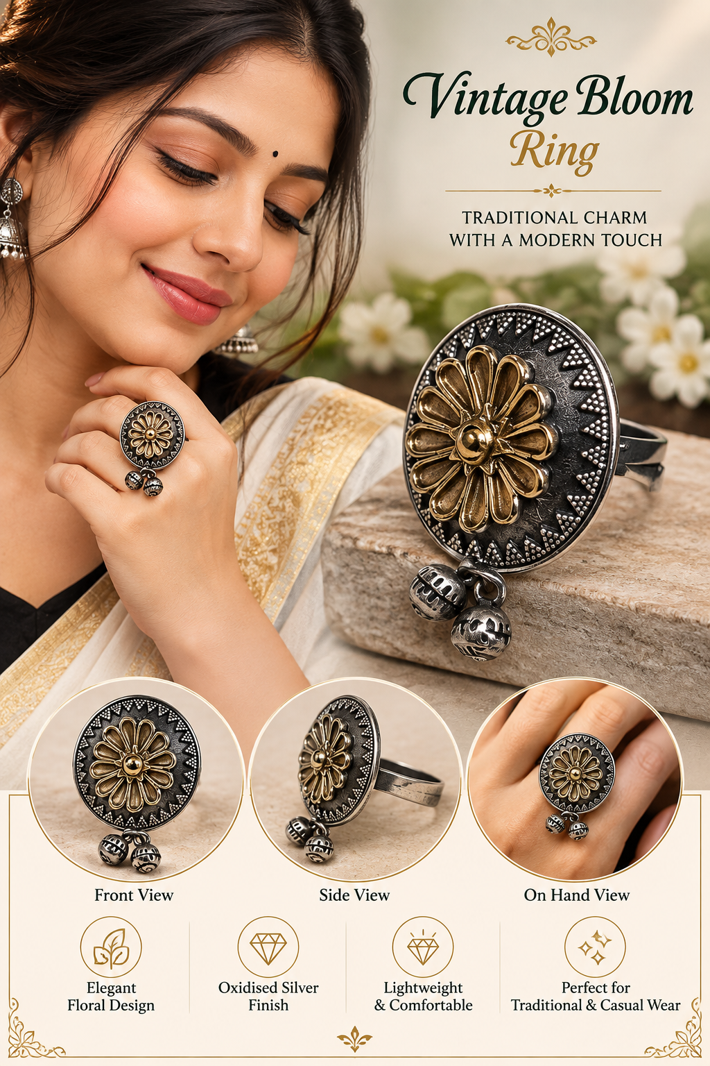 VINTAGE BLOOM RING