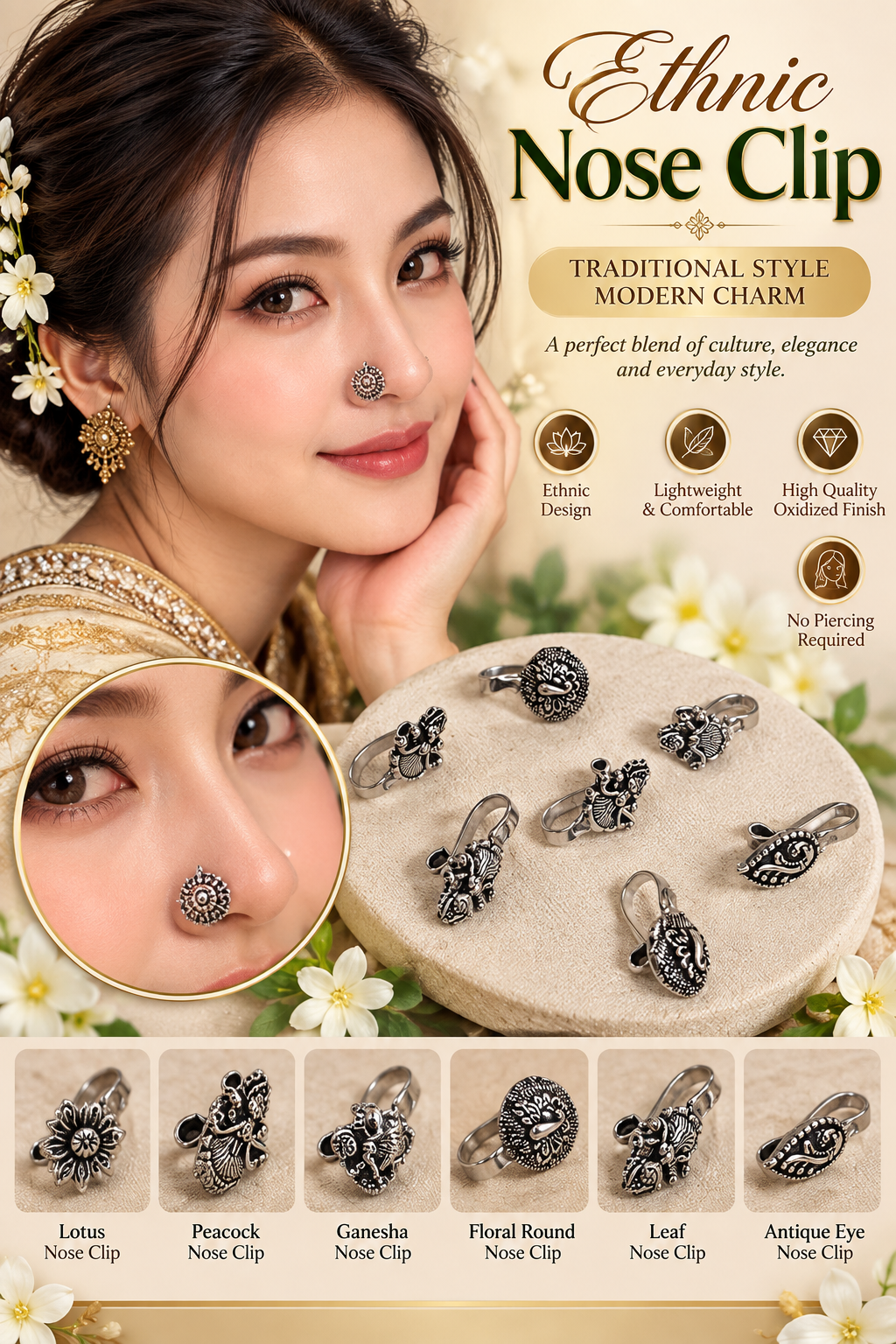 ETHNIC NOSE CLIP