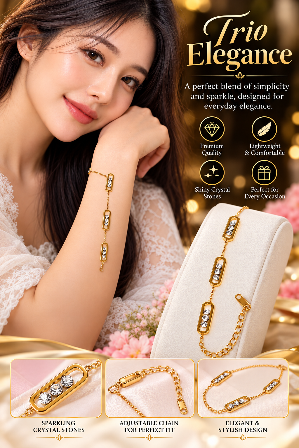 TRIO ELEGANCE BRACELET