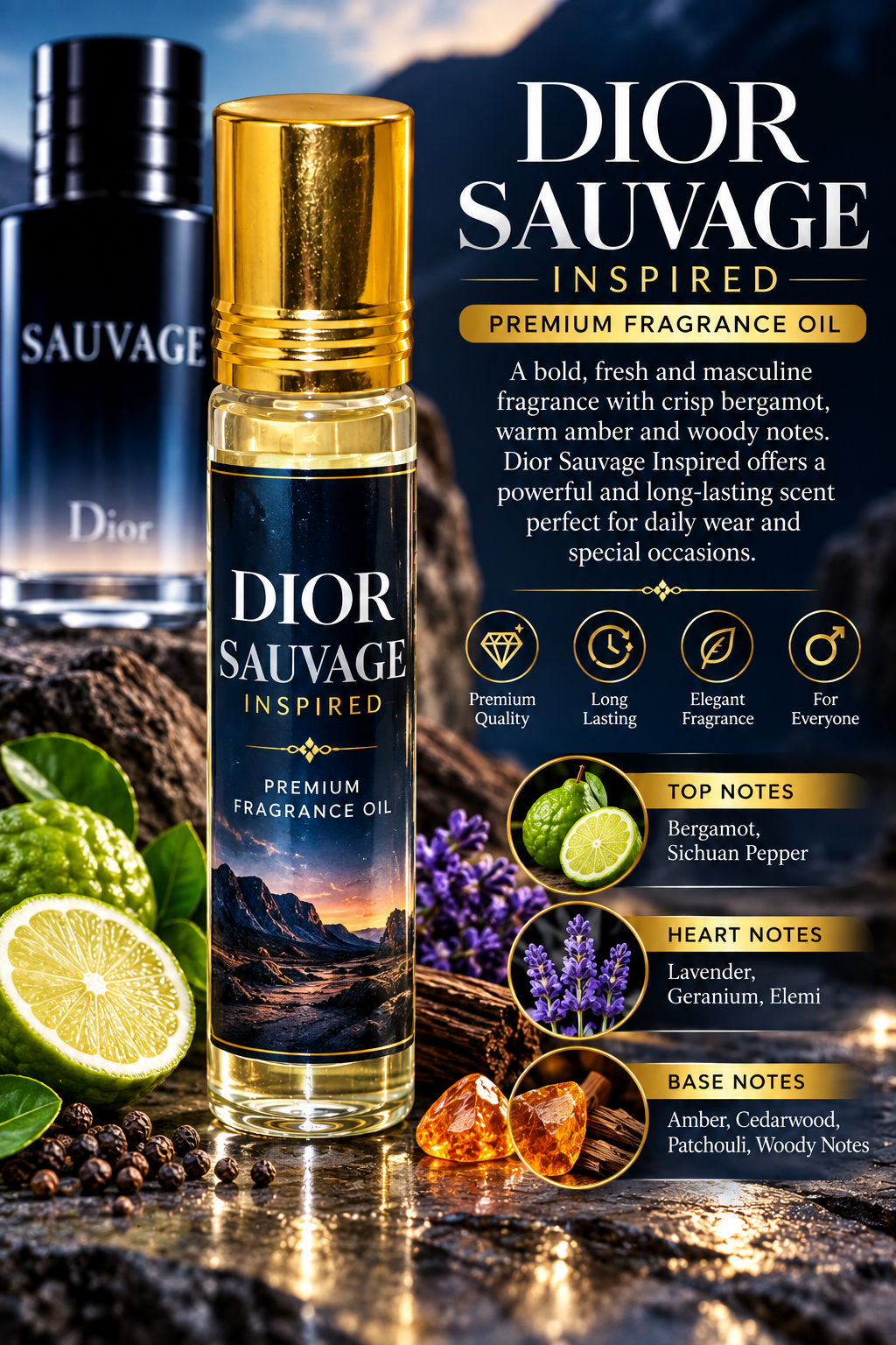 DIOR SAUVAGE INSPIRED