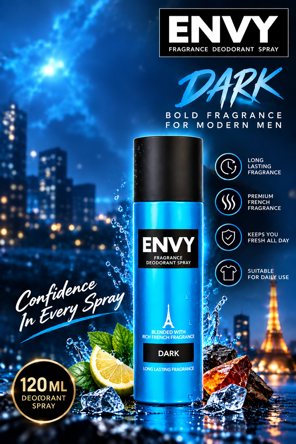 ENVY DARK BODY SPRAY
