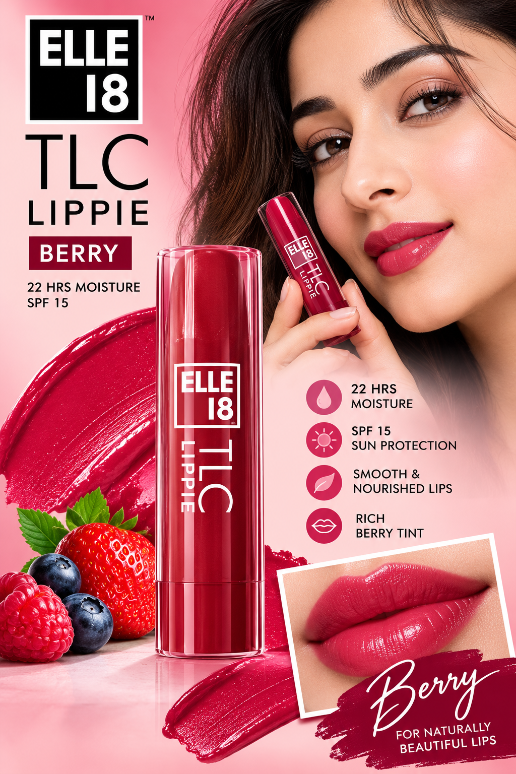 ELLE 18 TLC LIPPIE BERRY