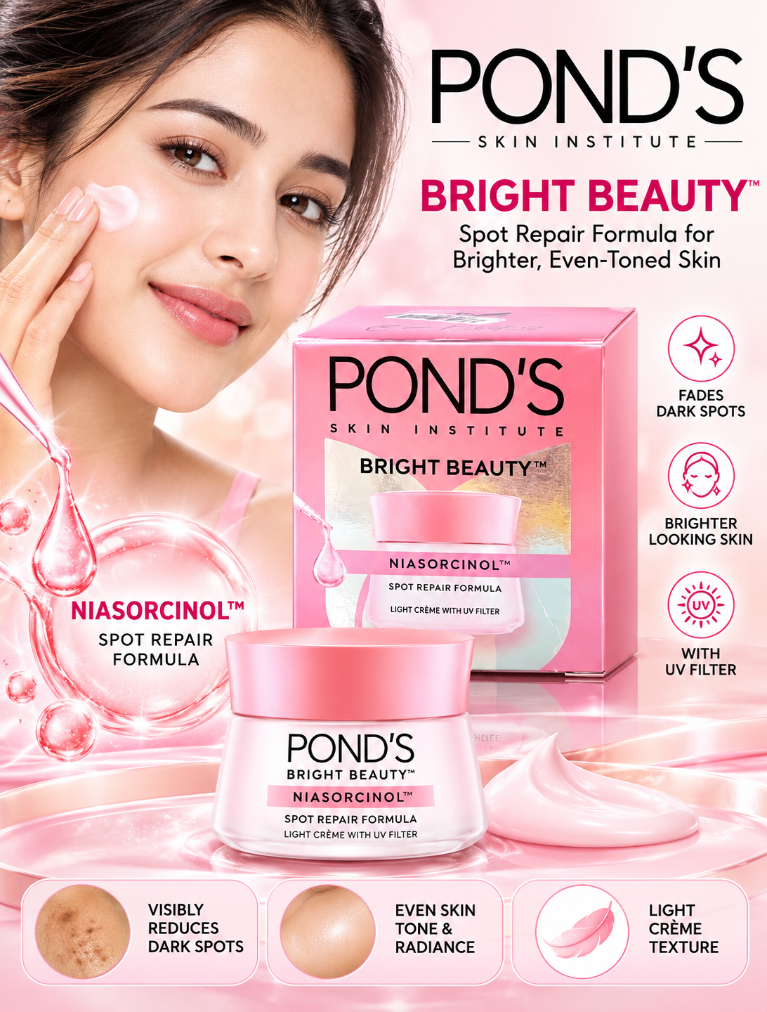 PONDS CREAM BRIGHT BEAUTY