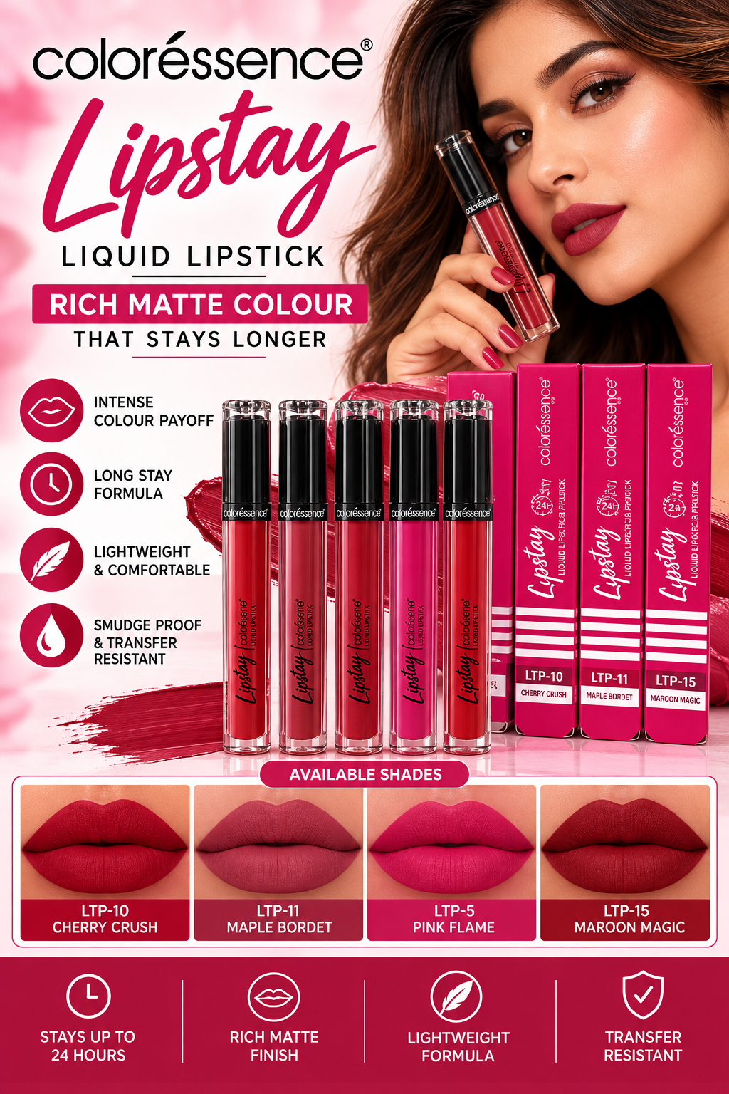 COLORESSENCE LIPSTAY LIQUID LIPSTICK