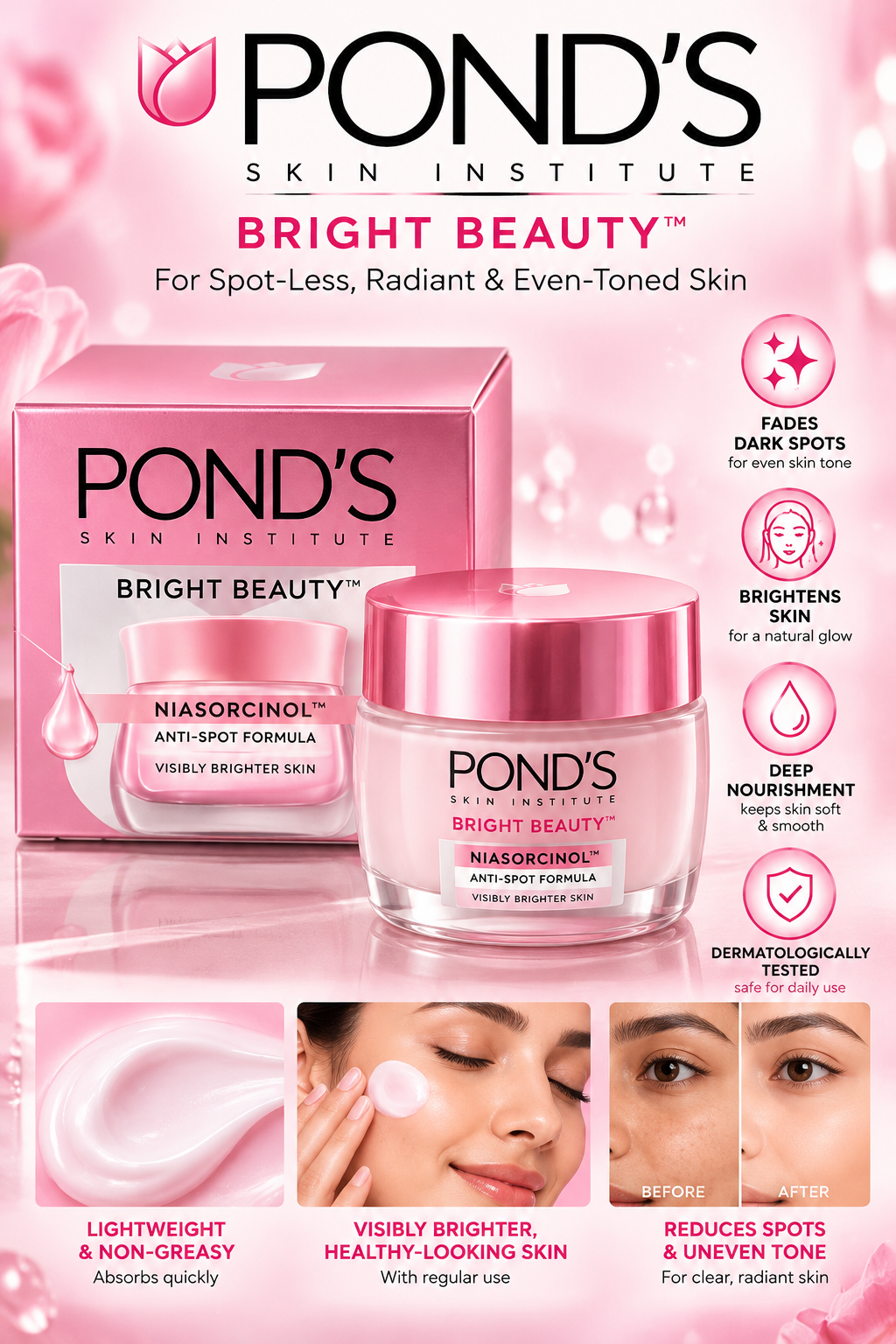 PONDS CREAM BRIGHT BEAUTY
