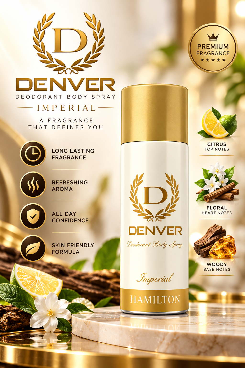 DENVER IMPERIAL BODY SPRAY